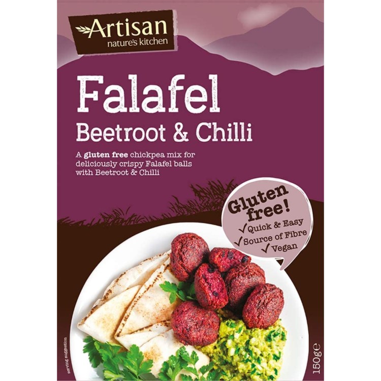 Artisan Falafel Beetroot & Chilli 150g