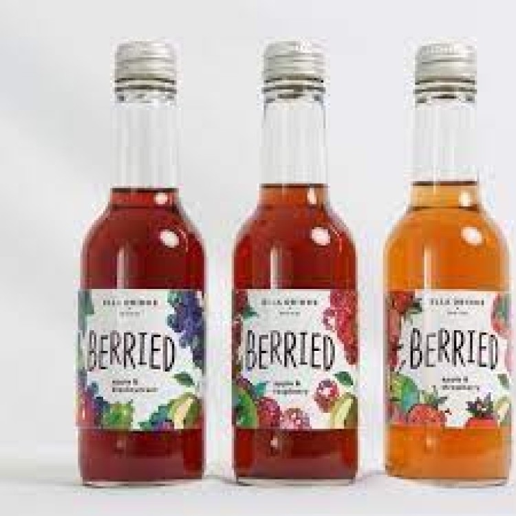 Berried Strawberry and Apple Scottish berry drink 250ml