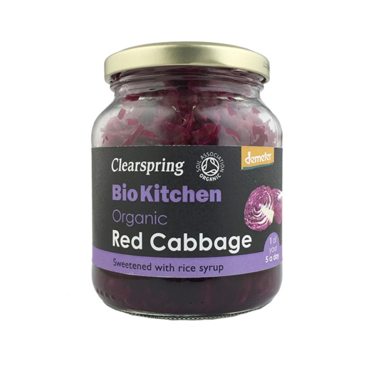 CLEARSPRING Organic RED CABBAGE (JAR) 355g