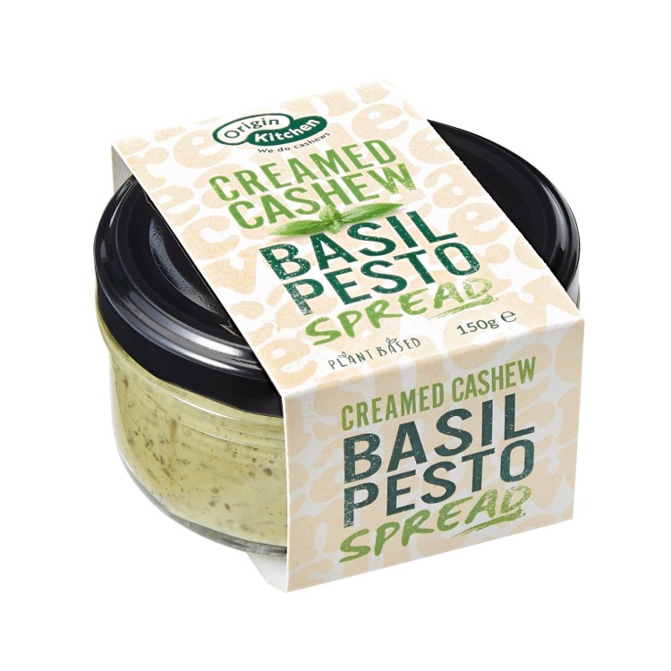 Creamed Cashew and Basil Pesto Spread 