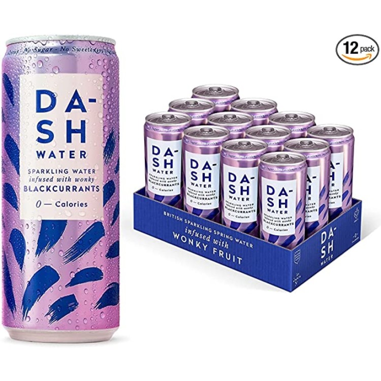 Dash Sparkling Water Infused with Blackcurrante