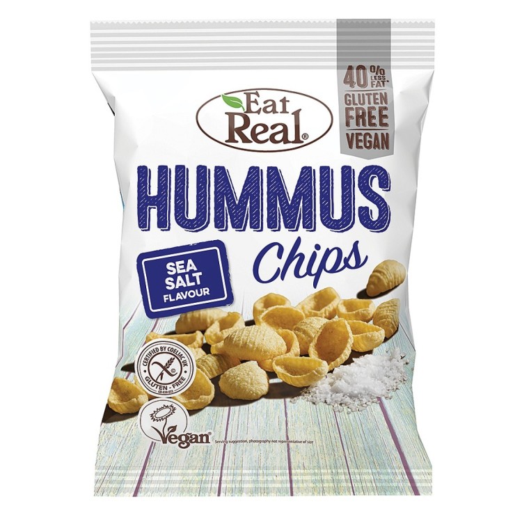 Eat real Hummus chips salted 135g