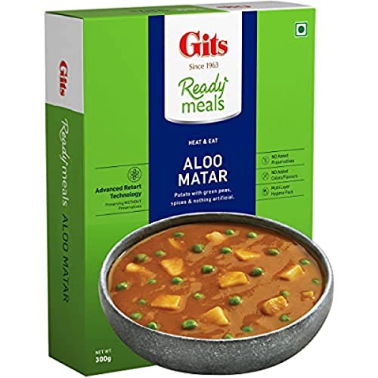 Gits Ready Made Aloo Matar 300g