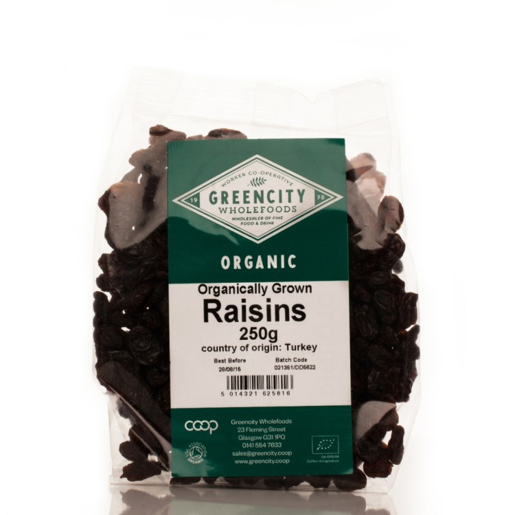 Green City Organic Raisins  250g
