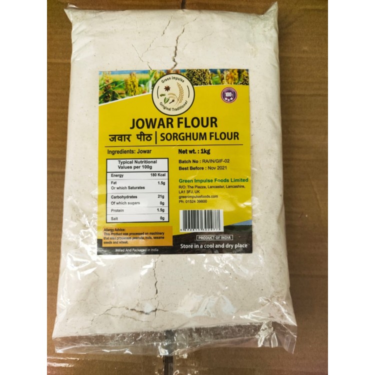 Green Impulse Jowar Flour 1Kg