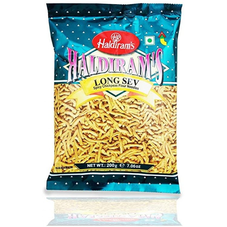 Haldiram's Long Sev (Spicy Chikpeas Flour Noodles) 200g