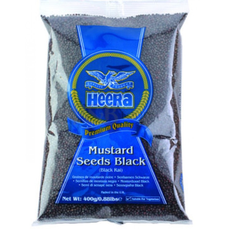 Heera Black Mustard Seeds 400g