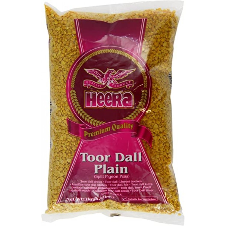 Heera Toor Dall Plain 2kg