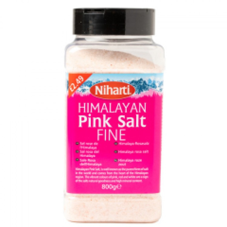 Niharti Himalayan Pink Salt Fine 800g