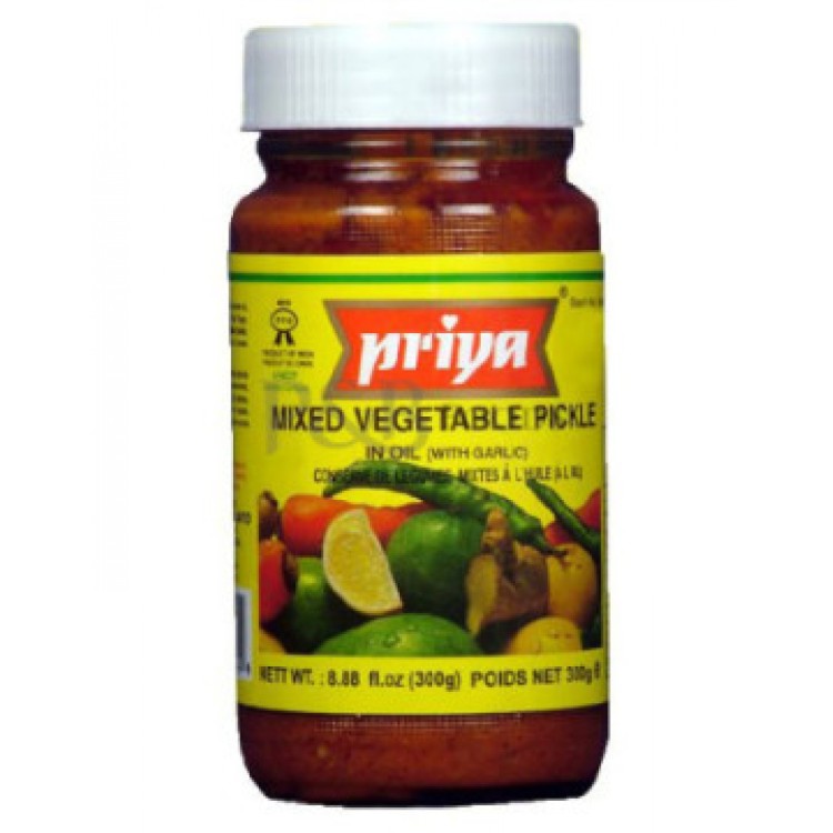 Priya Mixed Veg Pickle 300g