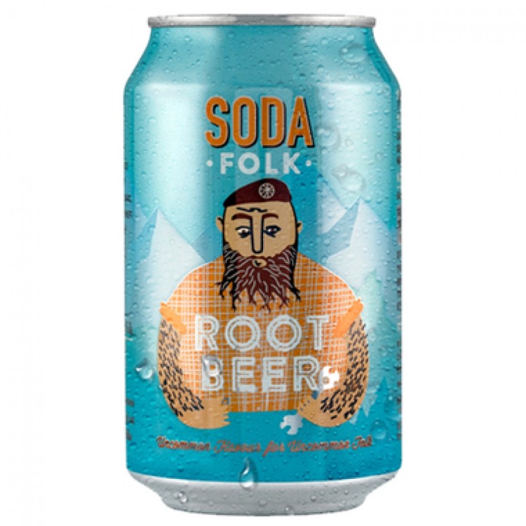 Soda Folk Root Beer  330ml