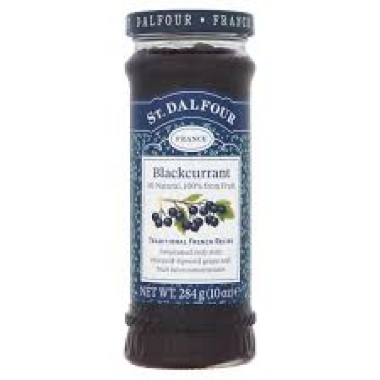 St. Dalfour Vegan Black Blackcurrant Spread 284g