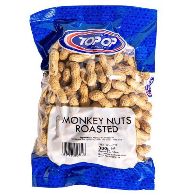 Top Op Monkey Nuts roasted 300g