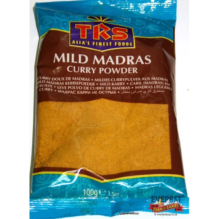 TRS MADRAS CURRY PD MILD 100g