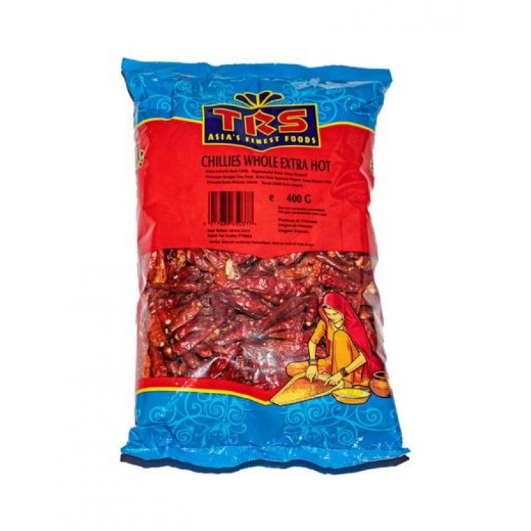 Trs whole chillies Extra Hot  50g
